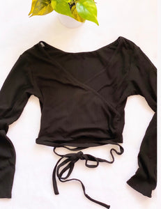 YOUR FANTASY LONG SLEEVE TOP (BLACK)